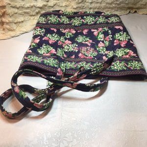 Vera Bradley Cottagecore Classic Quilted Floral Tote XL Travel Bag Fairycore